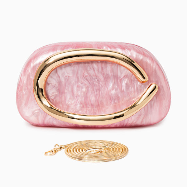 Oro Arc Clutch Bag