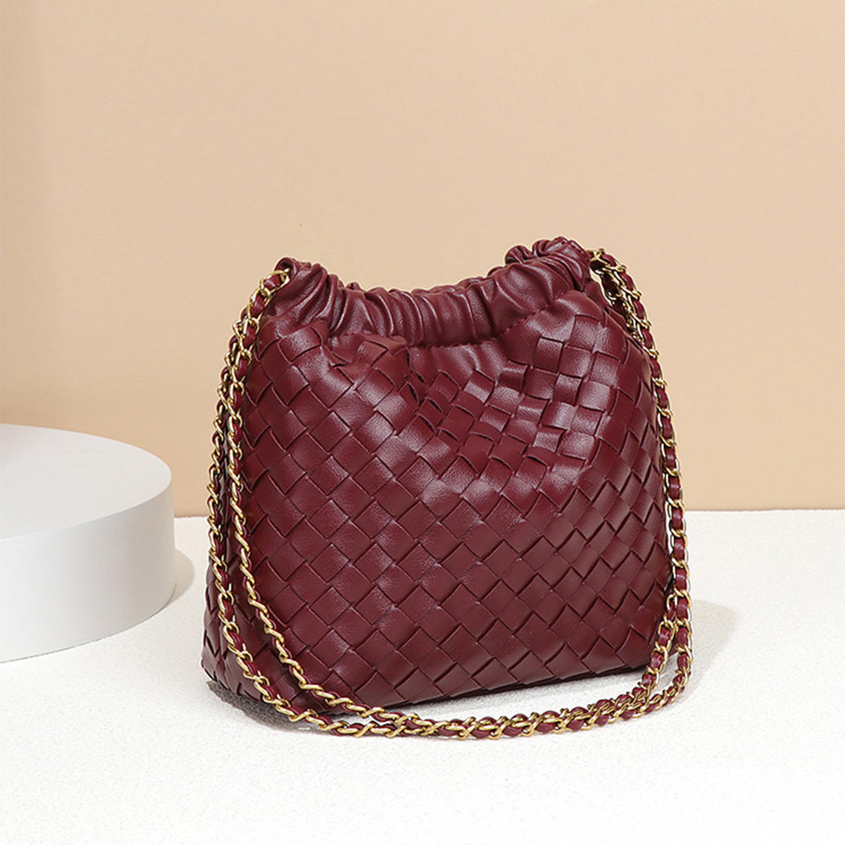 Eterna Weave Shoulder Bag