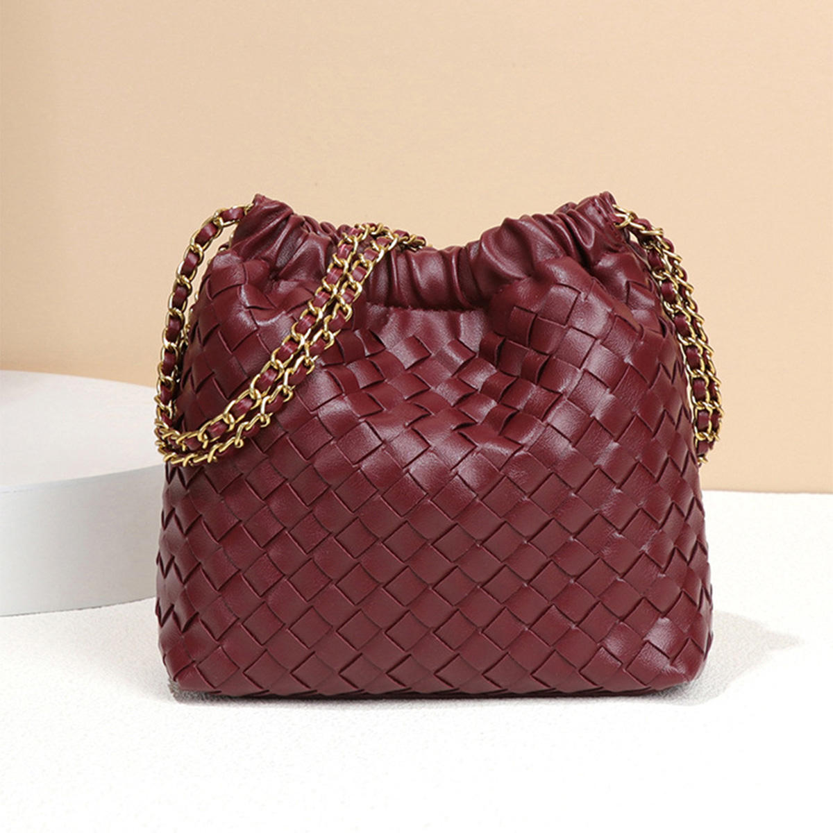 Eterna Weave Shoulder Bag