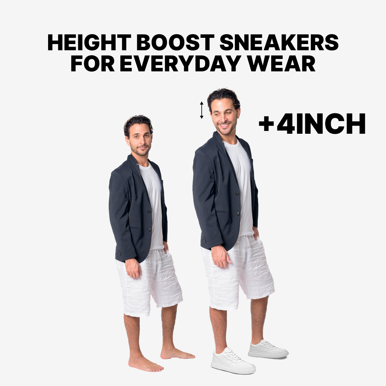 Eleante Stronglift – Height Boost Sneakers – Up to 4Inch Taller Instantly & Comfortably