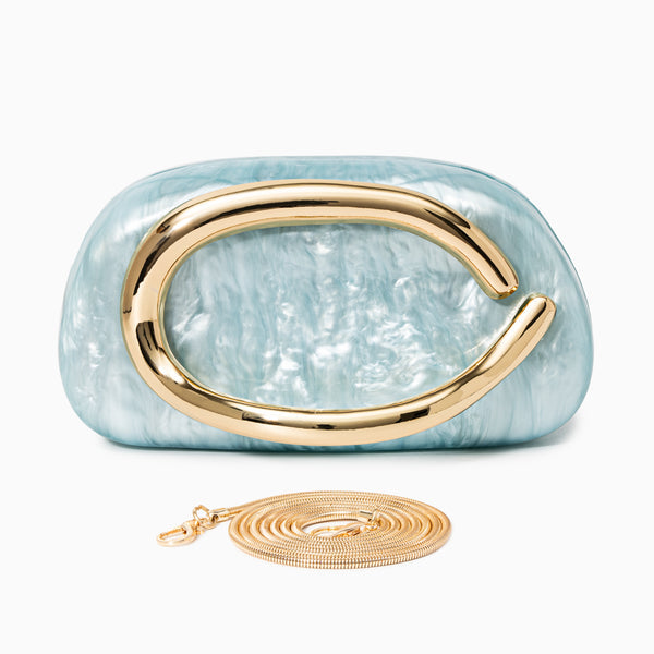 Oro Arc Clutch Bag