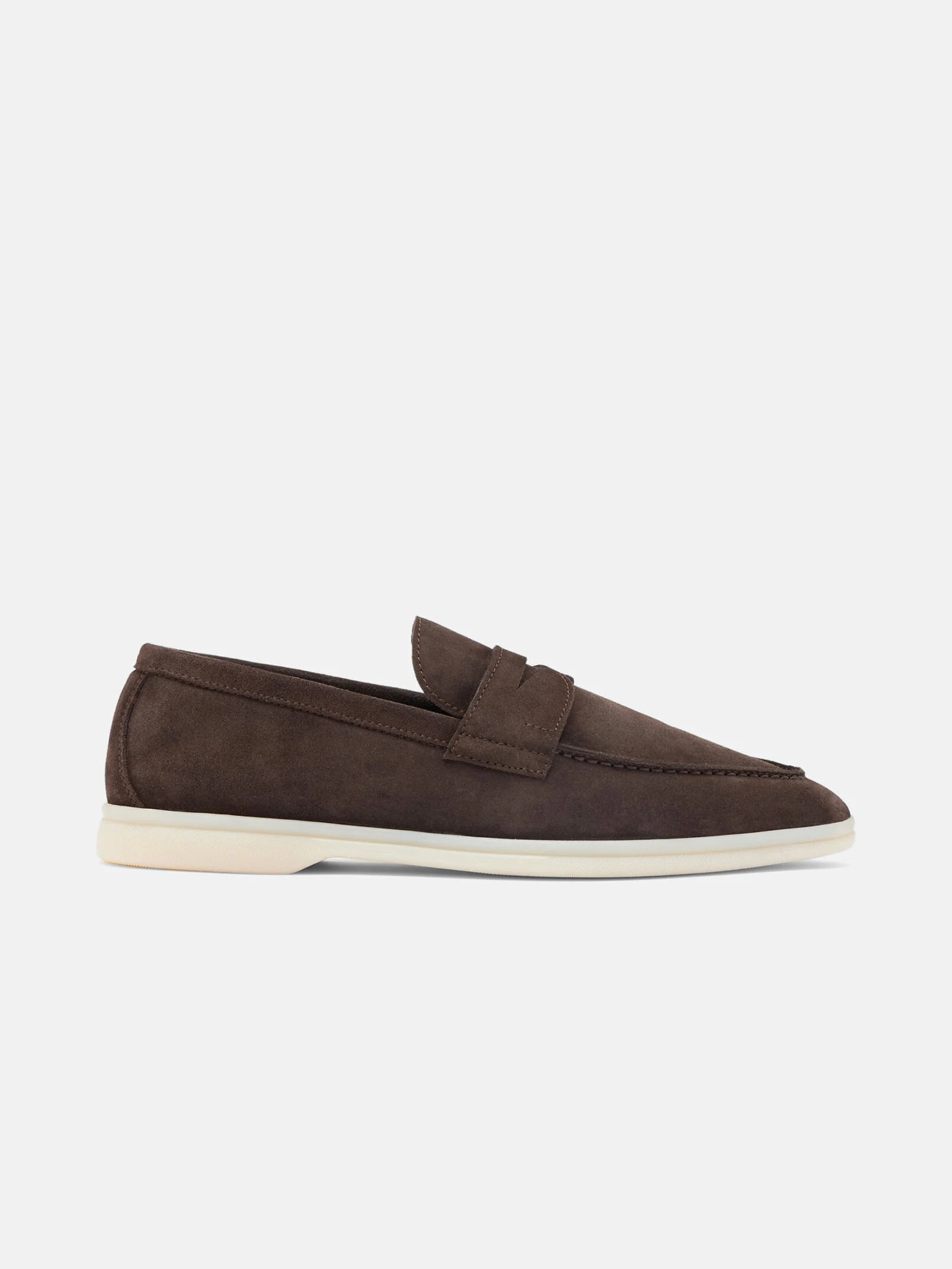 Ludovico Suede Loafer - Coffee Brown