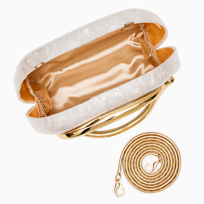 Oro Arc Clutch Bag