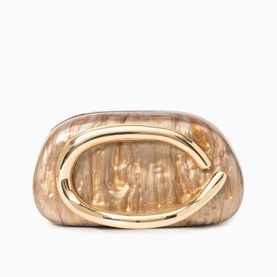Oro Arc Clutch Bag