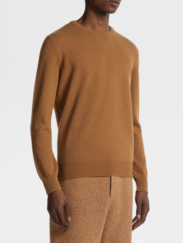 Vida Crewneck Sweater - Caramel