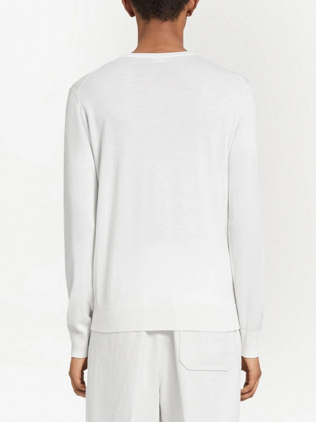 Vida Crewneck Sweater - White